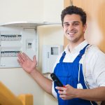 how to call an electrician on duty from a residential complex